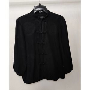 Citron Santa Monica Chinese Style Black Shirt